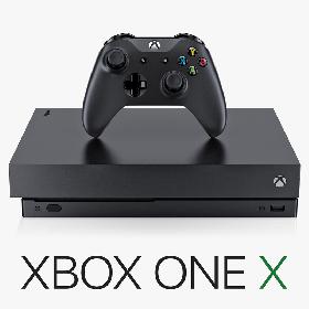 XBox One X Set 2017 3D model